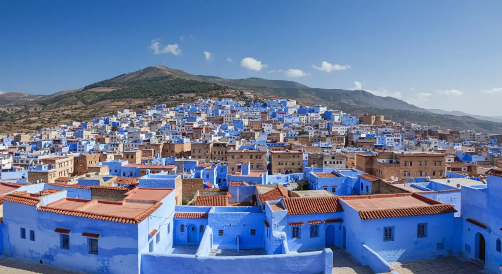 blue city morocco