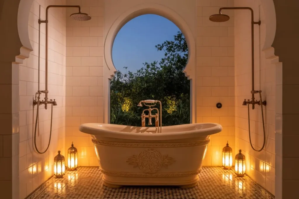 Moroccan bathroom